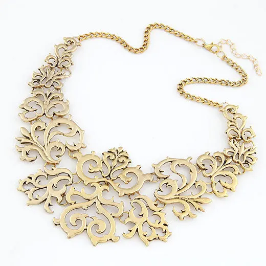 Collier Femme State мужское ожерелье с Т-образным кулоном модное колье Макси ожерелье для женщин Мужская винтажная Бижутерия Воротник Mujer - Окраска металла: Gold