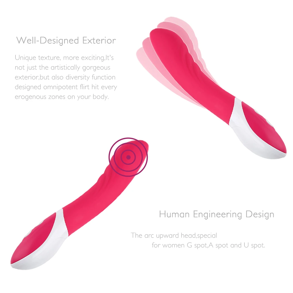 100% Водонепроницаемый Вибратор массажер Multispeed Секс игрушки силиконовый двойной