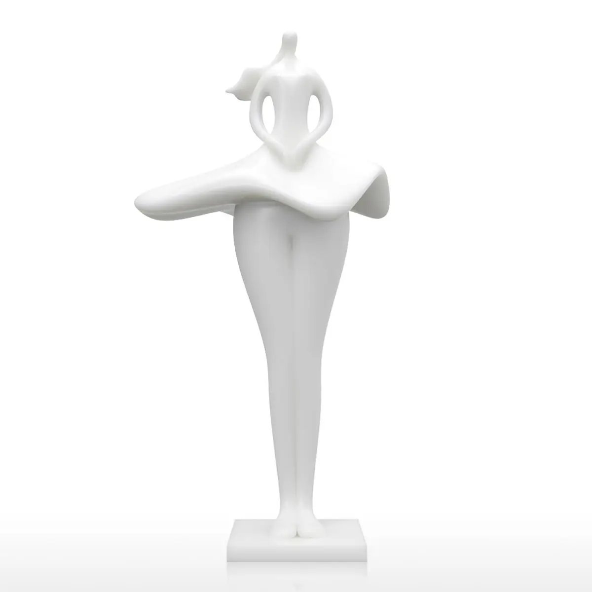 Tooarts юбка девочка 3D печать скульптура Элегантная модель миниатюры Искусство