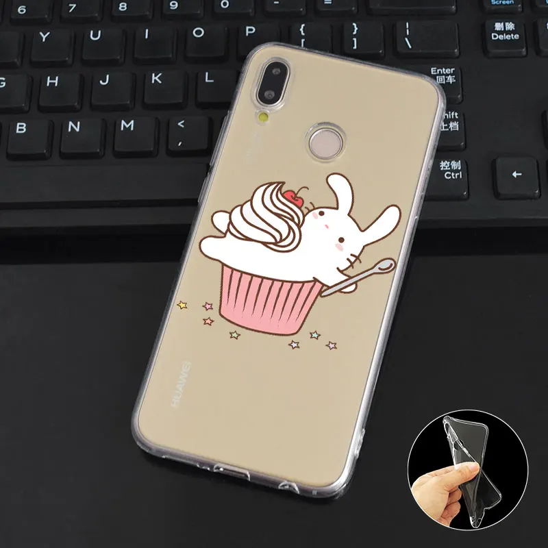 DREAMFOX K342 Rabbit Soft TPU Silicone Case Cover For Huawei Honor 6A 6C 7X 9 10 P20 Lite Pro P Smart |