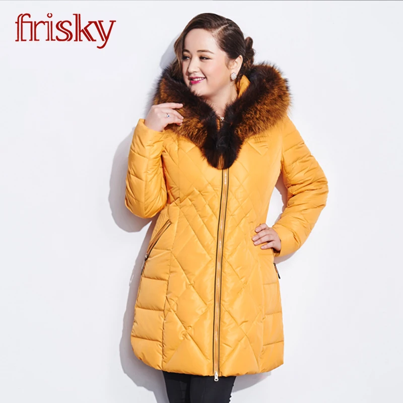Астрид новый женский толстая зимняя куртка высокое качество фокс меховой