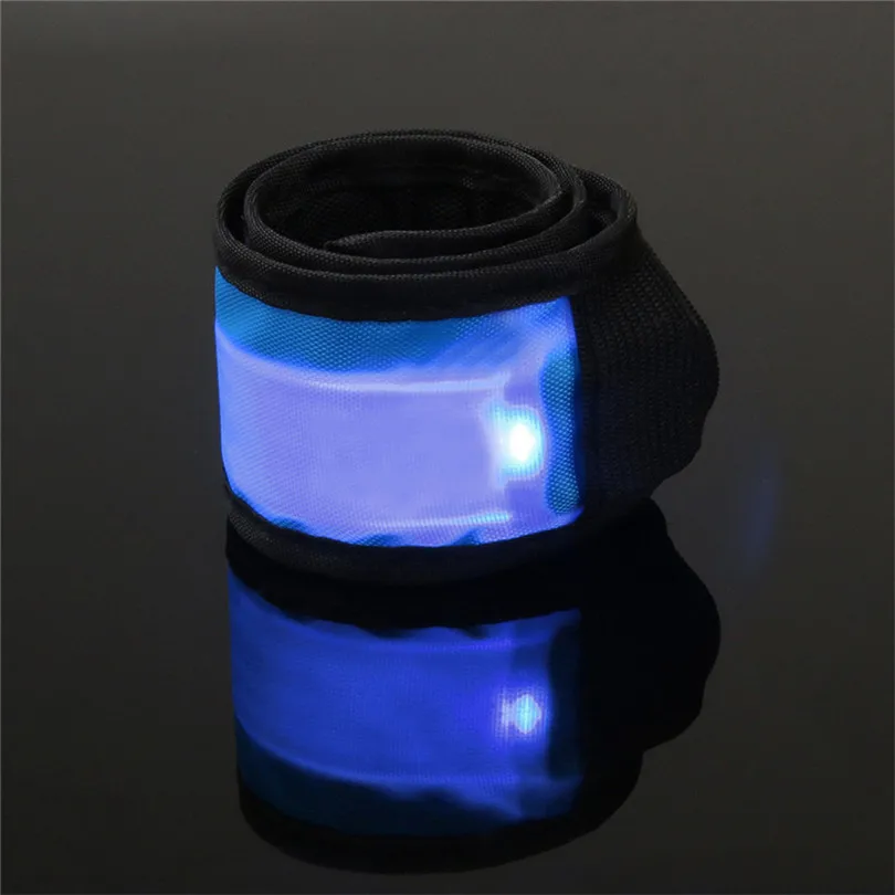 4 шт. нейлоновые манжеты ночной отражающий браслет светодиодный Модный унисекс