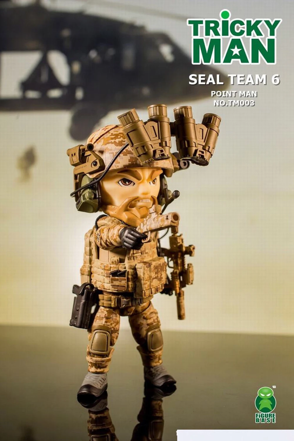 Коллекции TM003 5 дюймов Tricky man Seal Team 6 Pointman pioneer мини фигурка с коробкой игрушки для детей