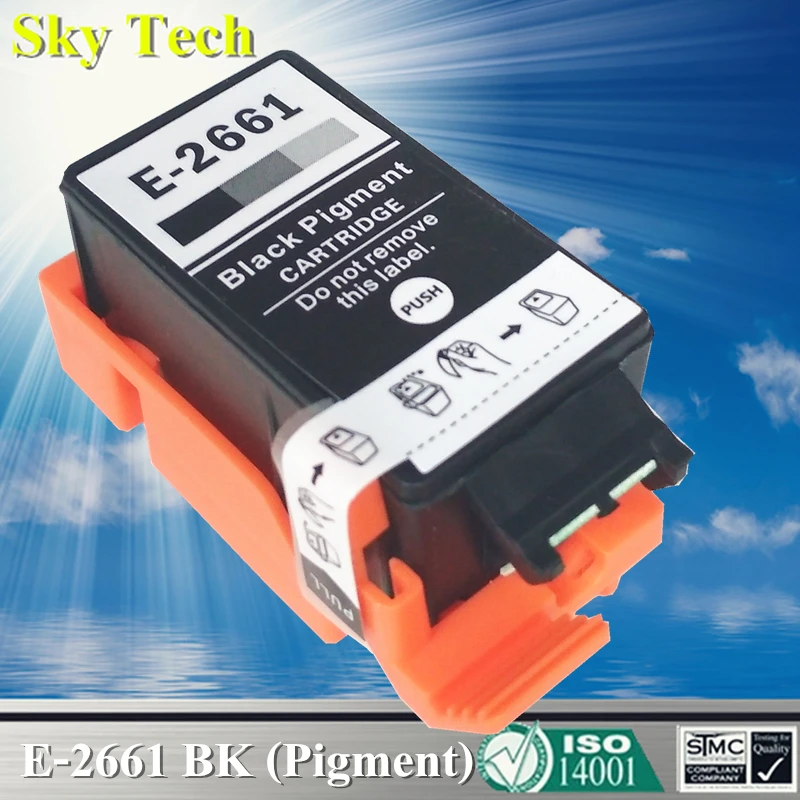 Совместимые чернильные картриджи для T2661 T2670 Epson трудозатраты/WF100W. [С пигментом