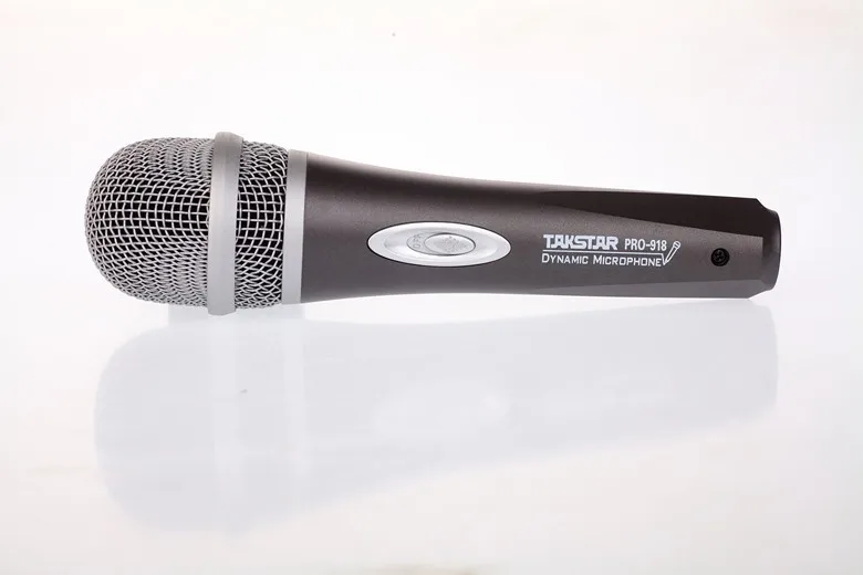 Takstar pro 918a динамический микрофон профессиональный ktv MC для караоке с посылка вой