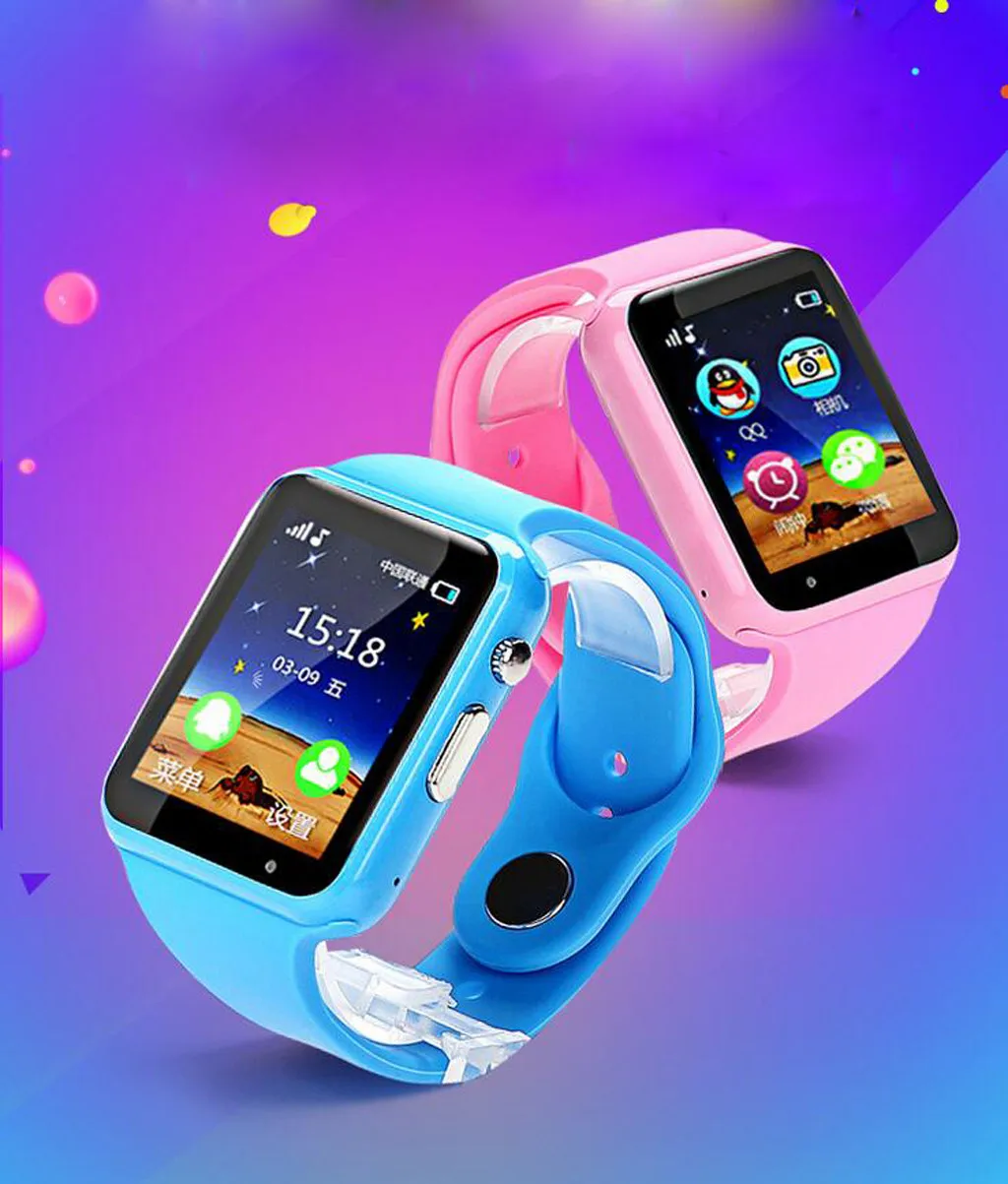 Детские Смарт часы U9 LBS с кнопкой SOS вызовом определителем местоположения
