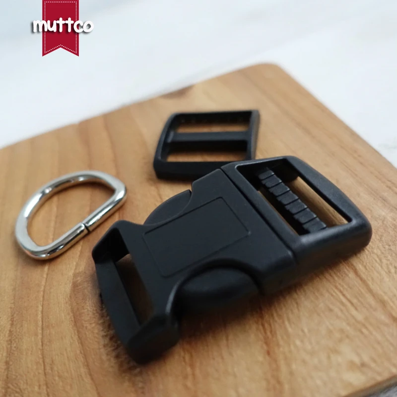 (Пластиковая пряжка + Регулируемая D образное кольцо) ошейник для собаки сделай