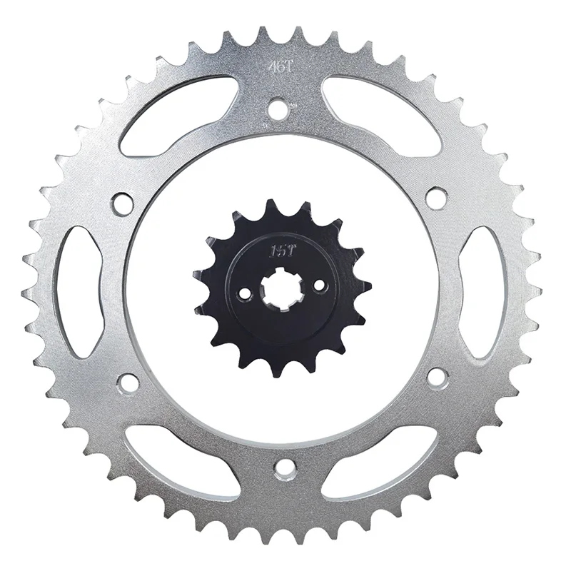 Передняя и задняя звездочки AHL 520 для мотоцикла 13T 46T 14T 15T HYOSUNG GT250 R Sport Comet FI EFI Pi