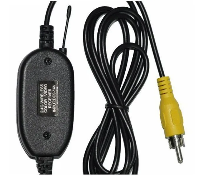 12V 24V 2 4G беспроводной цветной видео передатчик и приемник для камеры заднего вида