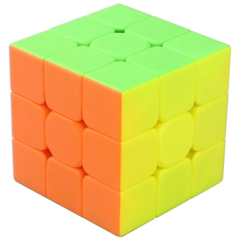 3x3x3 QiYi Warrior W Профессиональный 3-слойный магический куб 3*3*3 скоростная головоломка Нео Куб антистресс 5,7 см Cubo Magico