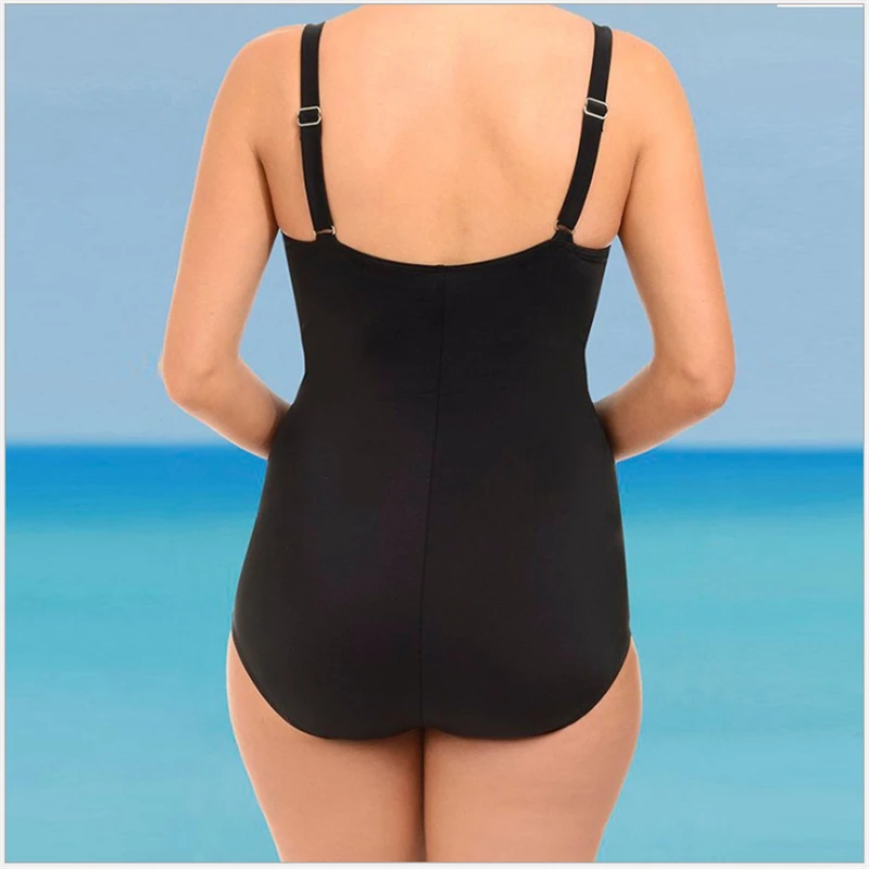 Bkning 4XL 5XL большой Размеры костюмы с лифом эффектом пуш ап купальники Для женщин