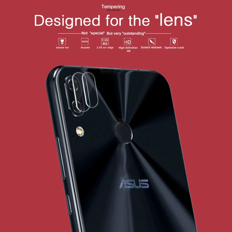 Ультратонкая Защитная пленка для задней камеры из закаленного стекла Asus ZenFone 5