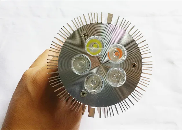 Светодиодная лампа e27 5 Вт полный спектр для коралловых рифов нано-резервуар