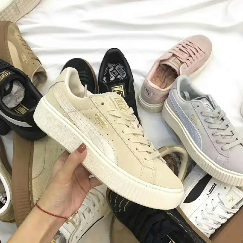 Натуральная PUMA x FENTY замши с тиснением Creeper Для Мужчин's женщин второго поколения