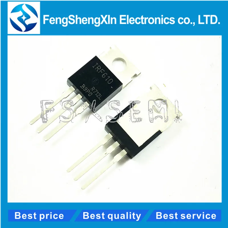 10 шт./лот IRF610 TO 220 IRF610N Power MOSFET|Интегральные схемы| |