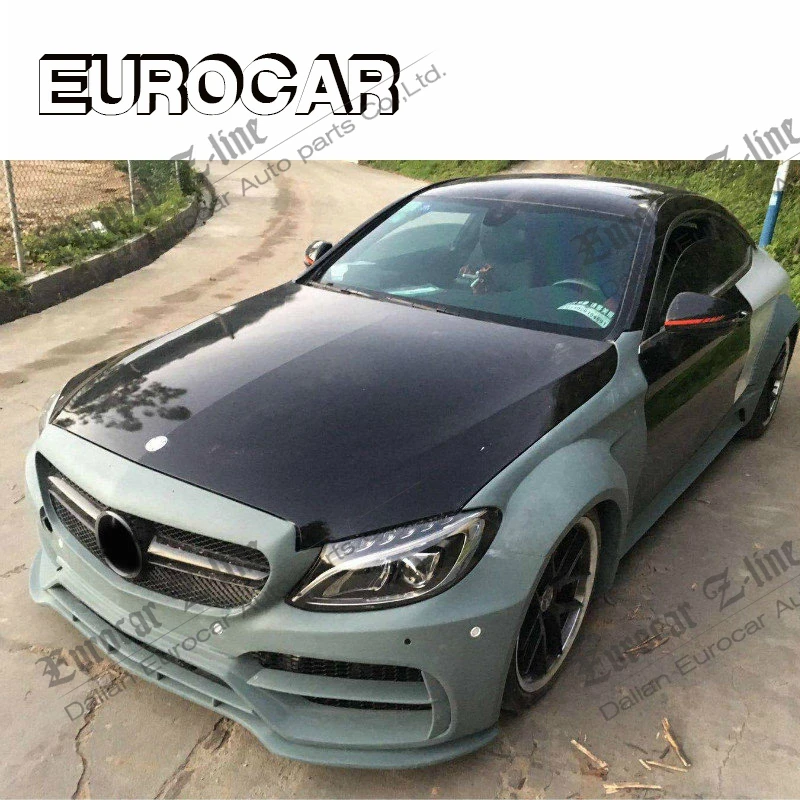 Полипропиленовый материал C class w205 c63 купе PD style комплект корпуса для форменный
