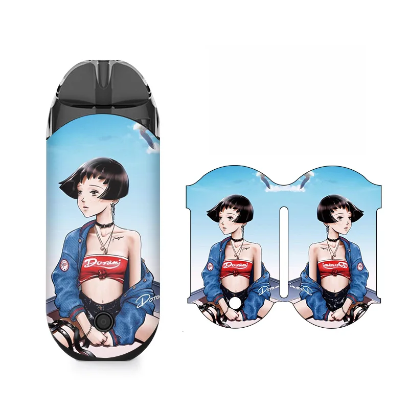 10 шт./лот lovekeke наклейки обёрточная бумага для Ренова Zero Vape Pod Защитная крышка наклейка рукав Vape аксессуары