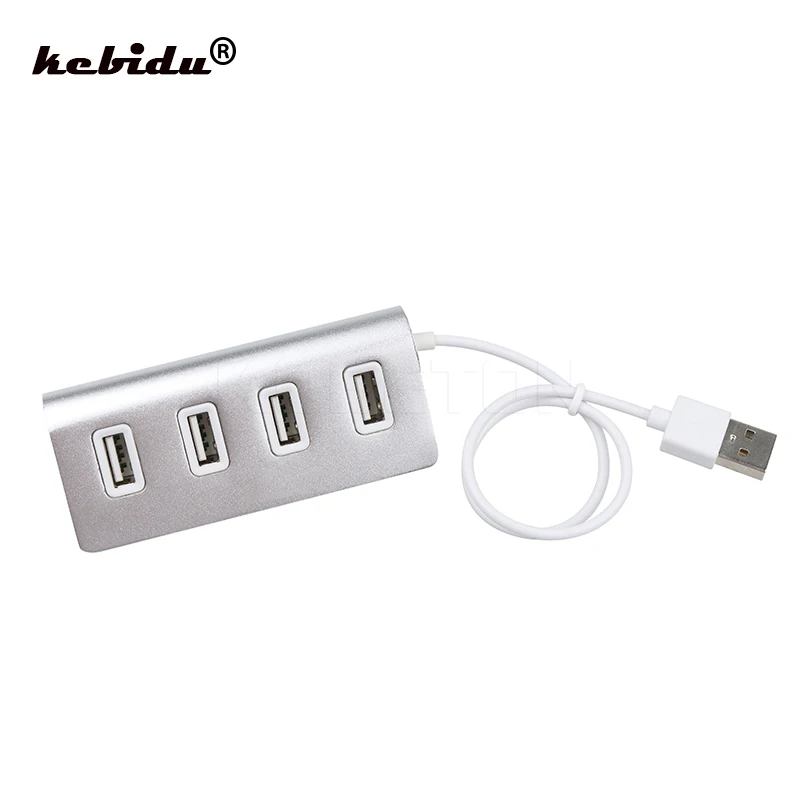Kebidu мульти 4 Порты высокое Скорость usb хаб 2 0 480 Мбит/с концентратор USB мини синий