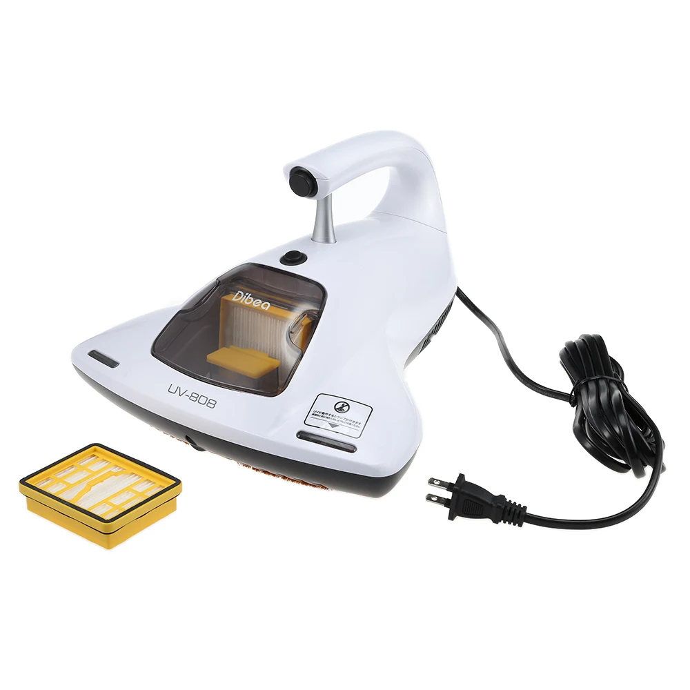 Dibea UV 808 ручной ультрафиолетовый светильник клещи пылесос домашний аспиратор