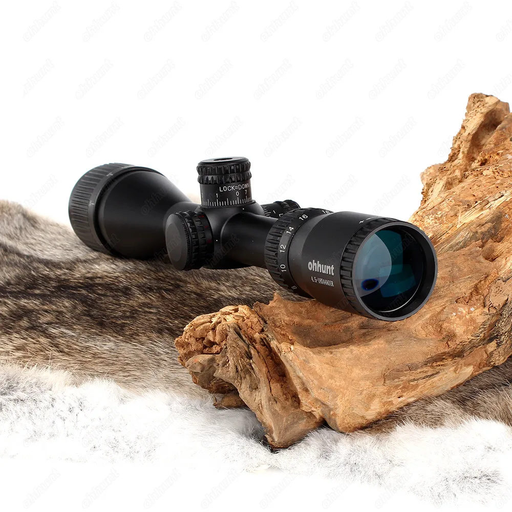 Охота ohhunt 4 5 18X44 AOIR оптический полноразмерный прицел R/G/B светящаяся сетка 1 дюйм