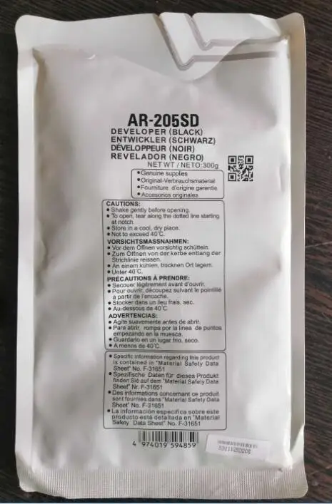 Совместимый порошок проявителя для AR 3020D 3818S 3821D 4018 4821 4020D M180 M210 4818S 205SD