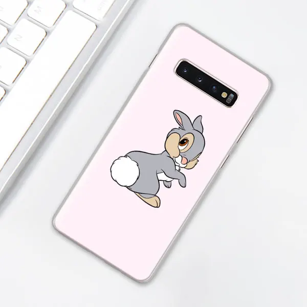 011 Бэмби Thumper чехол для телефона для samsung Galaxy S10e S10 плюс S7 S8 S9 Plus, Note 8, 9, 10, плюс M10 M20 M30 жесткий чехол Coque - Цвет: 011