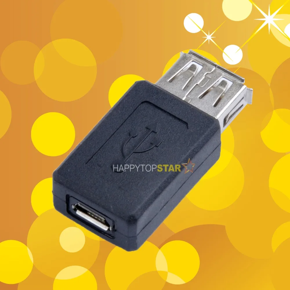 USB A Женский к Micro 2 0 адаптер гнезду 480Mbs конвертер разъем|female adapter|female femalefemale to female |