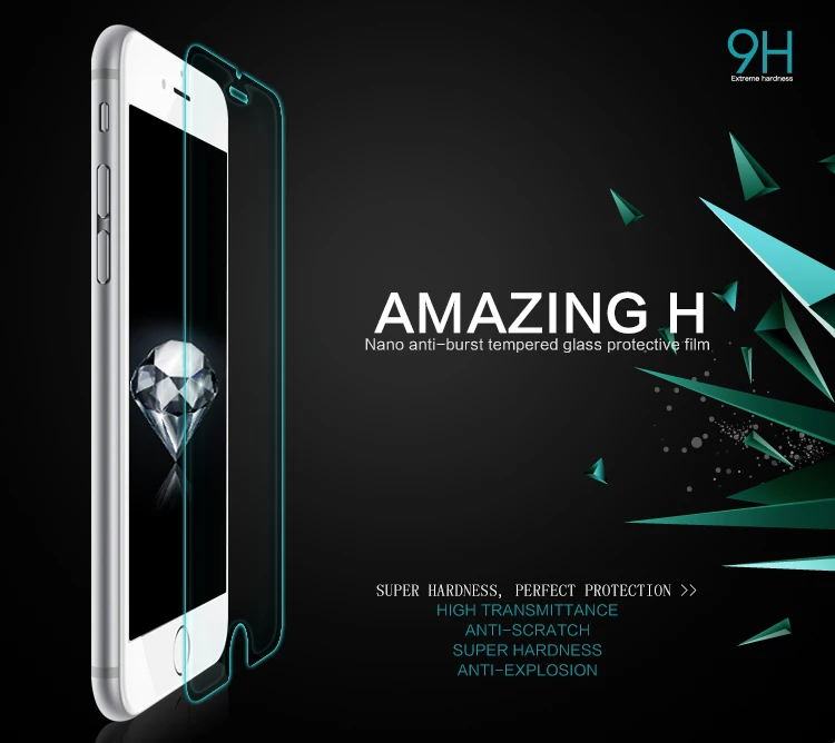 Nillkin защита экрана для iPhone6 6S 6 Plus Amazing H 0,33 мм для iPhone 6 закаленное стекло для iPhone 6 Plus стекло