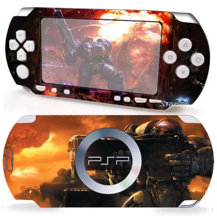 055 виниловая Защитная Наклейка для Sony PSP 2000 наклейки PSP2000 | Электроника