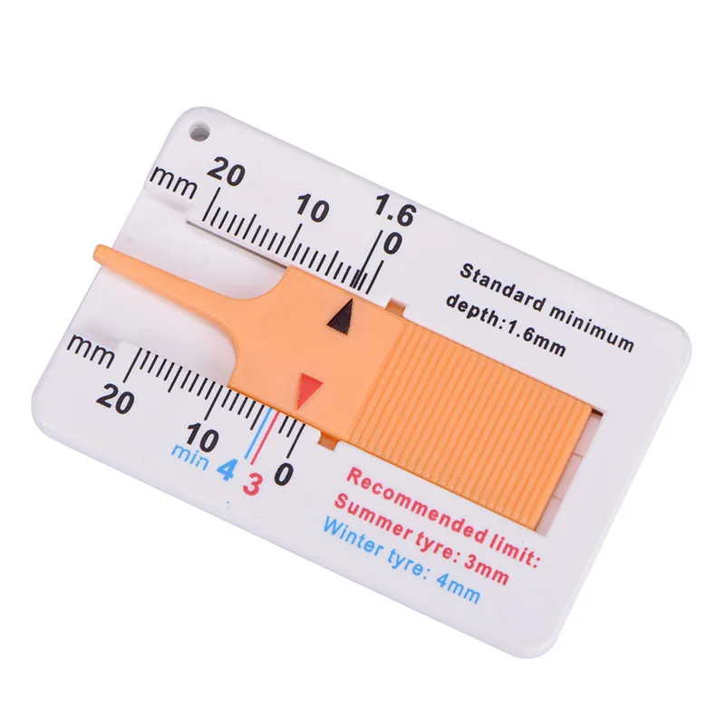 New Arrival 1pcs Car Motorcycle Caravan Trailer Wheel Measure Tyre Tread Depth Gauge Caliper Wholesale | Автомобили и мотоциклы
