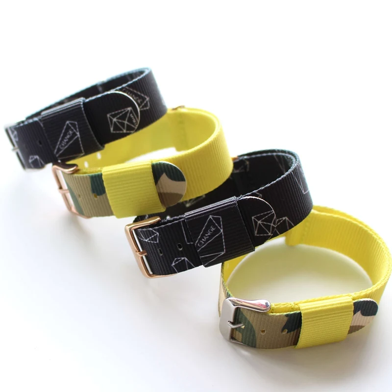 Новое поступление 2020 Лидер продаж модный нейлоновый ремешок для часов цвет: