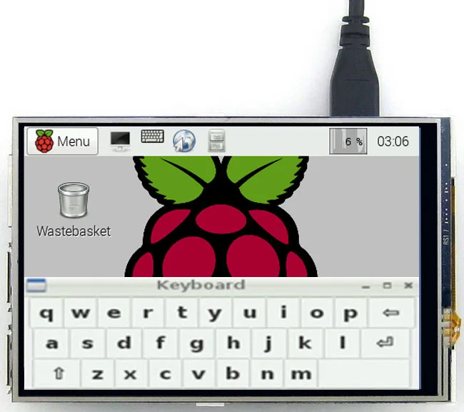 Raspberry Pi 3 model B/4B/2B/B +/A +/B 4-дюймовый модуль ЖК-дисплея 480*320 с сенсорным экраном |