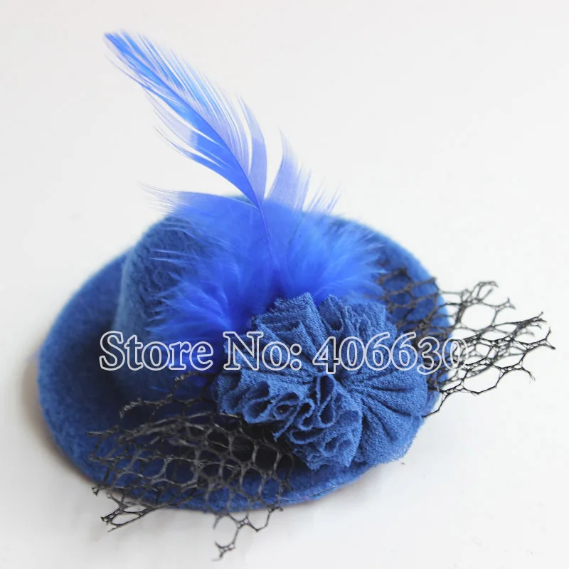 Маленькая миниатюрная шляпа диаметром 5 см аксессуары для волос девочек детские