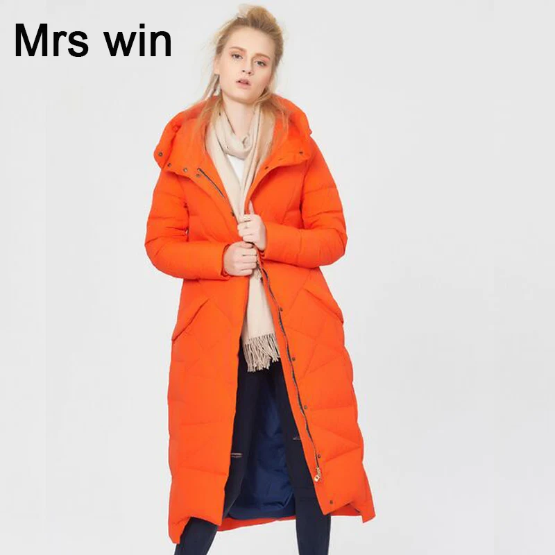 Высококачественная Новинка 2018 модная женская парка зимняя куртка Женская