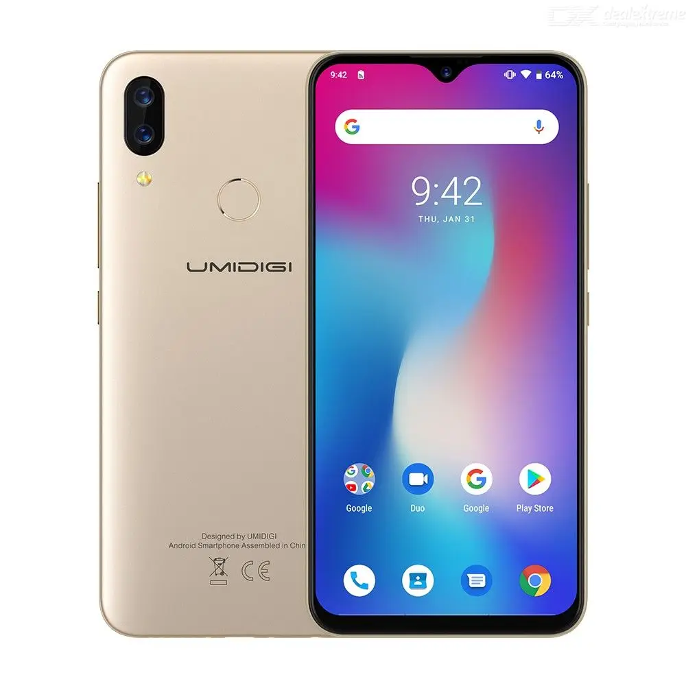 Глобальная версия смартфона UMIDIGI Power Android 9.0 большой аккумулятор 5150 мАч 18 Вт 6 3