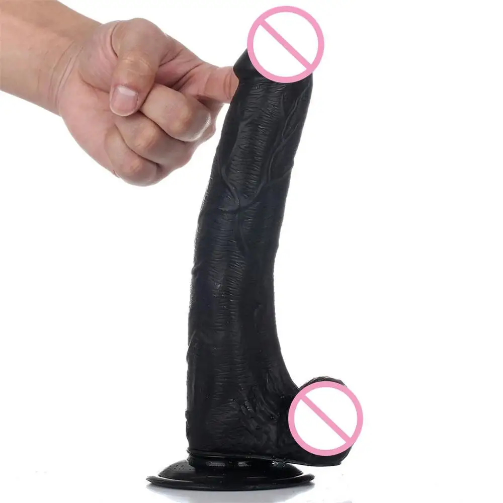 Мастурбация массажер фаллоимитатор на присоске мастурбатор Вагина