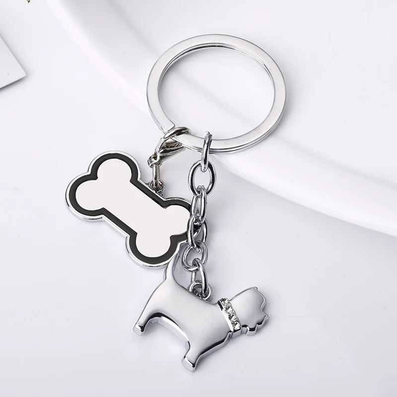 Новинка милые брелоки с изображением шнауцера брелок подвеской в виде животного