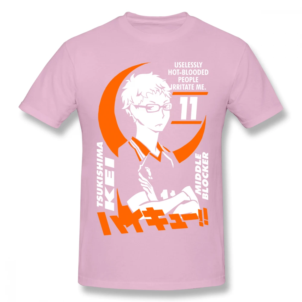 Футболка Tsukishima Kei Haikyuu для мужчин футболка большого размера с цифровой печатью