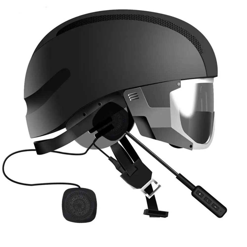 4 2 + EDR Беспроводной Bluetooth гарнитура мотоциклетный шлем наушники с микрофоном MP3