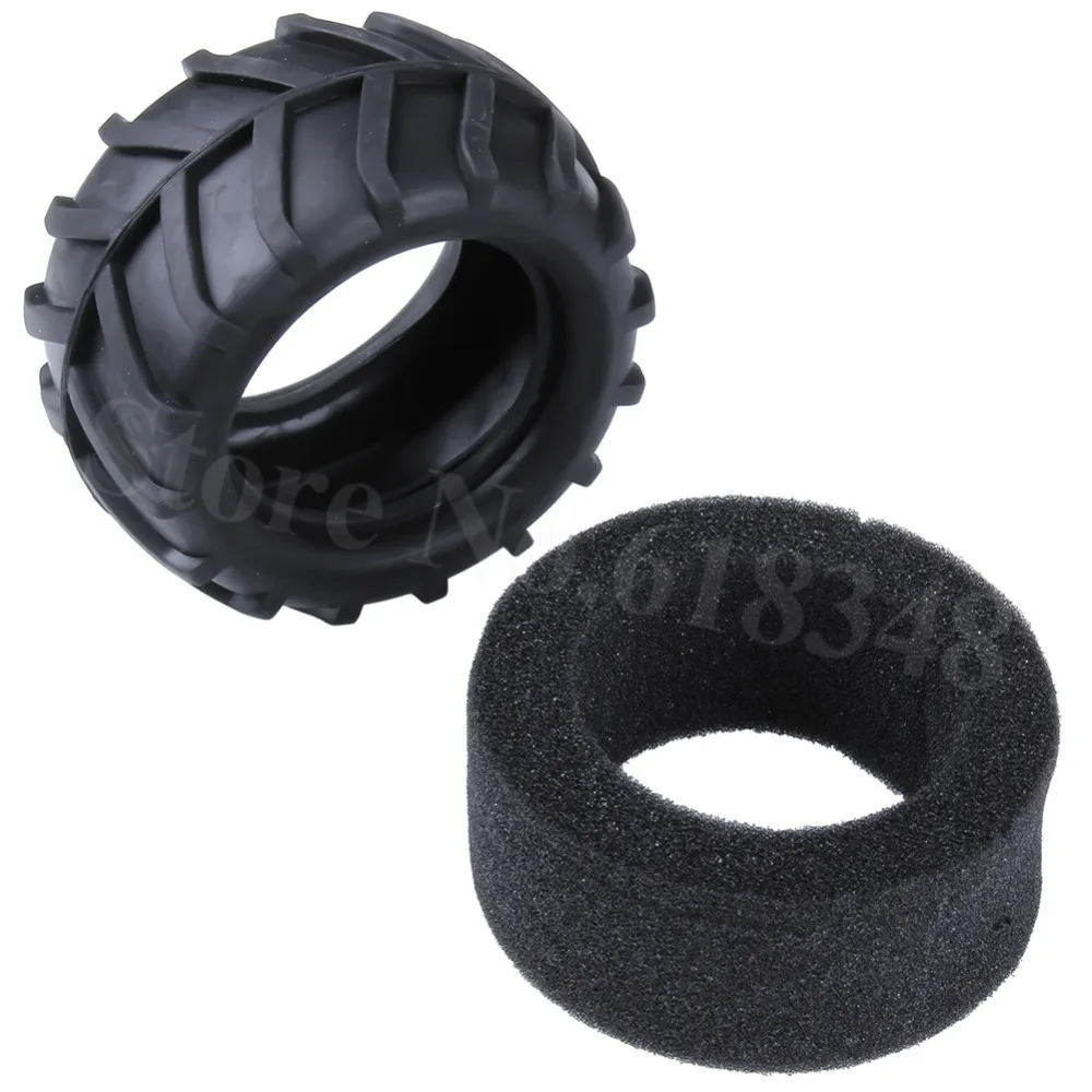 Фото 4Pcs/Lot RC Monster Truck Tire With Foam Inserts OD :82mm ID:52mm Width:46mm For 1/16 Scale Off Road Car Replacement Parts Игрушки и 4Pcs/Lot RC Monster Truck Tire With Foam Inserts OD :82mm ID:52mm Width:46mm For 1/16 Scale Off Road Car Replacement Parts Игрушки и