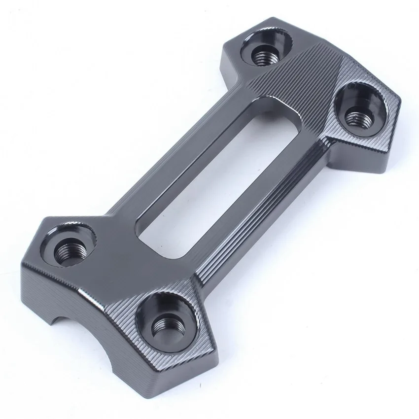 

CNC Aluminum Handlebar Fat Bar Riser Mount Clamp Cover For Kawasaki Z900 2017-2019 2018