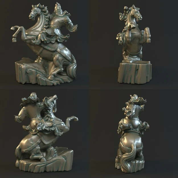

Новое поступление, 3d-модель stl relief для станка с ЧПУ в формате STL, герой для езды на лошади