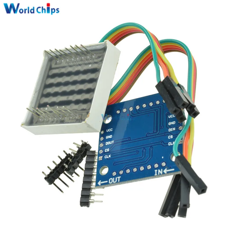 Max7222 MAX7219EWG модуль точечной матрицы MCU Модуль управления дисплеем для Arduino DIY kit|max7219