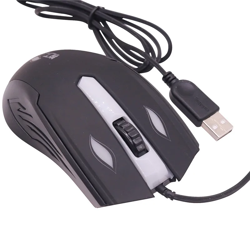 1 шт. 4 м USB Проводная оптическая игровая мышь компьютер для школы дома и