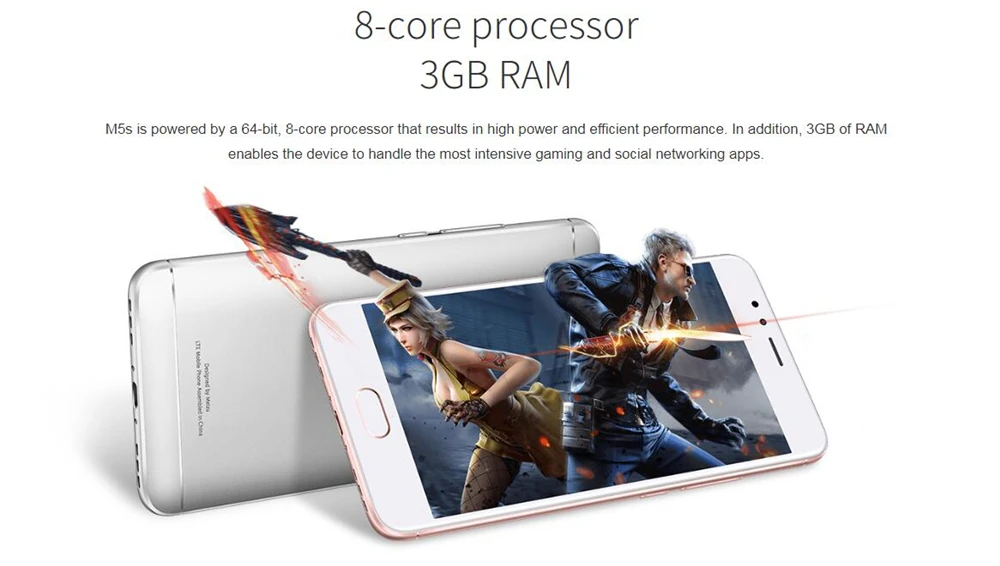 MEIZU M5S, 4G, LTE, смартфон, Восьмиядерный, глобальная версия, 3 Гб ОЗУ, 16 Гб ПЗУ, сотовый телефон, 5,2 дюймов, быстрая зарядка, мобильный телефон