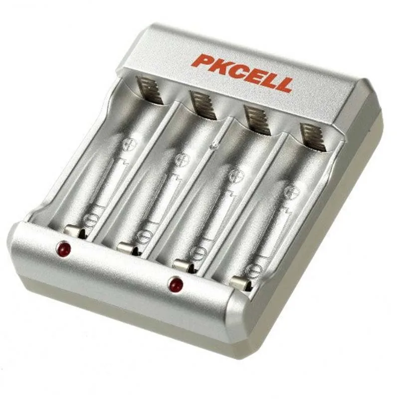 Ulrea Быстрый Интеллектуальный Батарея Зарядное устройство 4 слота для AA AAA NiCd NiMH