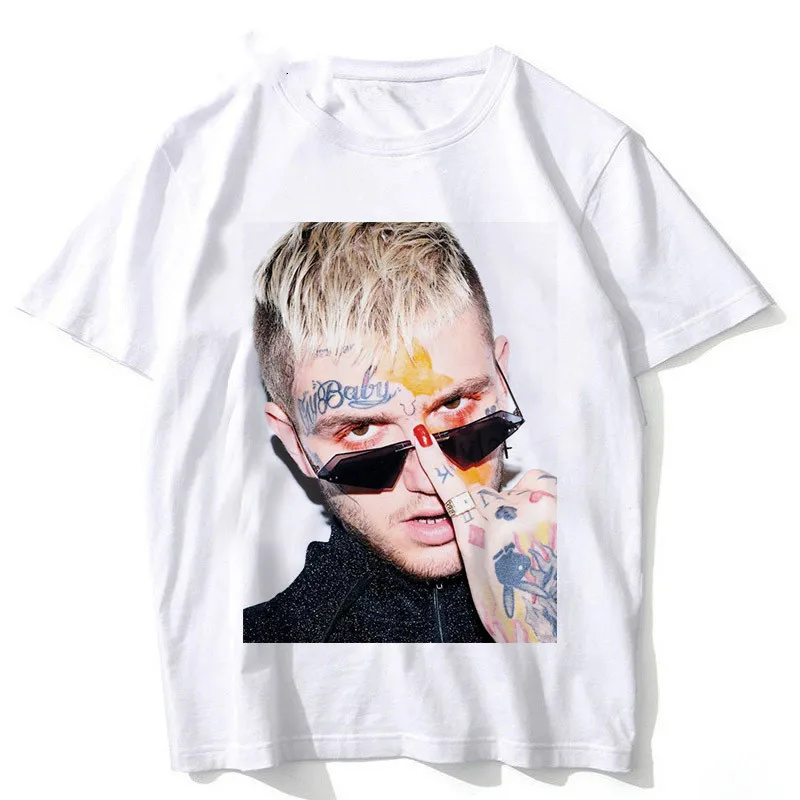Новинка 2019 футболки Lil Peep Graphic белая мужская футболка в стиле хип хоп унисекс