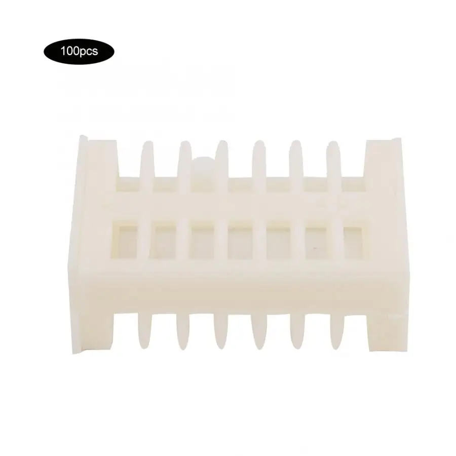 100 шт. пластиковые пчеловодческие клетки|Инструменты для пчеловодства| |
