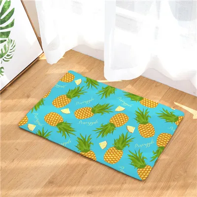 Cross-border law Laiwu 3d printing carpet pineapple bedroom home living room carpet cartoon printing mats mats custom - Цвет: 15