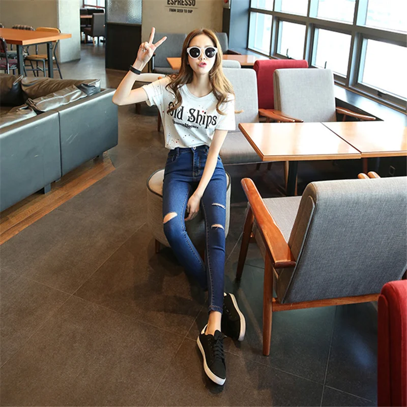 2019 джинсы для женщин черные с высокой талией джинсы-бойфренды женские